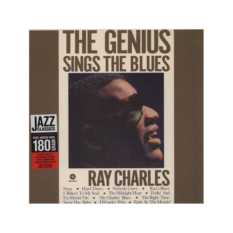 RAY CHARLES ‎– The Genius Sings The Blues LP