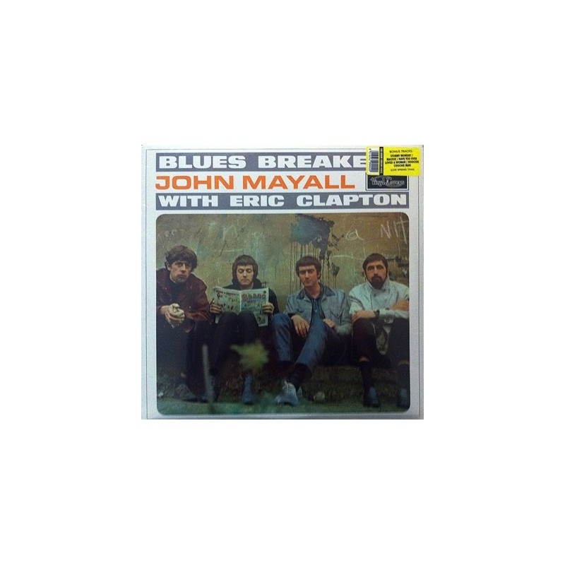JOHN MAYALL BLUESBREAKERS – With Eric Clapton LP