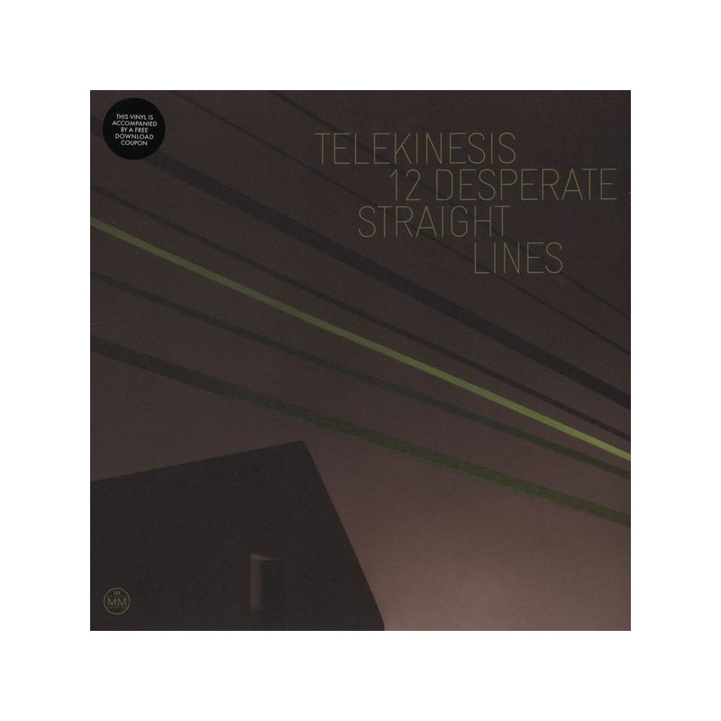 TELEKINESIS ‎– 12 Desperate Straight Lines LP