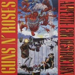 GUNS N' ROSES ‎– Appetite For Destruction Alternative Album LP