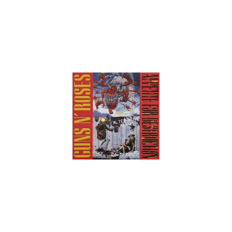 GUNS N' ROSES ‎– Appetite For Destruction Alternative Album LP