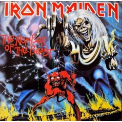  IRON MAIDEN ‎– The Number Of The Beast LP