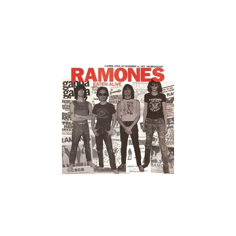 RAMONES - Eaten Alive-4 Acres, Utica, NY November 14, 1977 LP