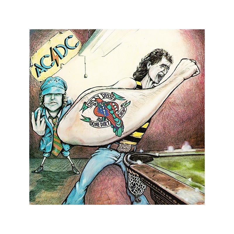 AC/DC - Dirty Deeds Done Dirt Cheap LP