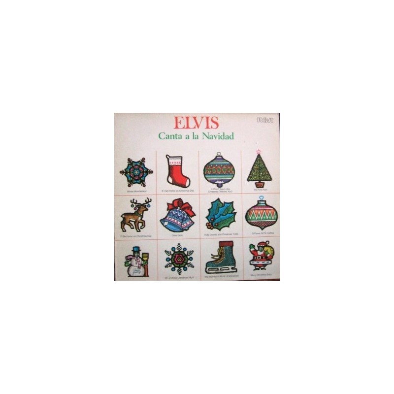 ELVIS PRESLEY - Canta A La Navidad LP