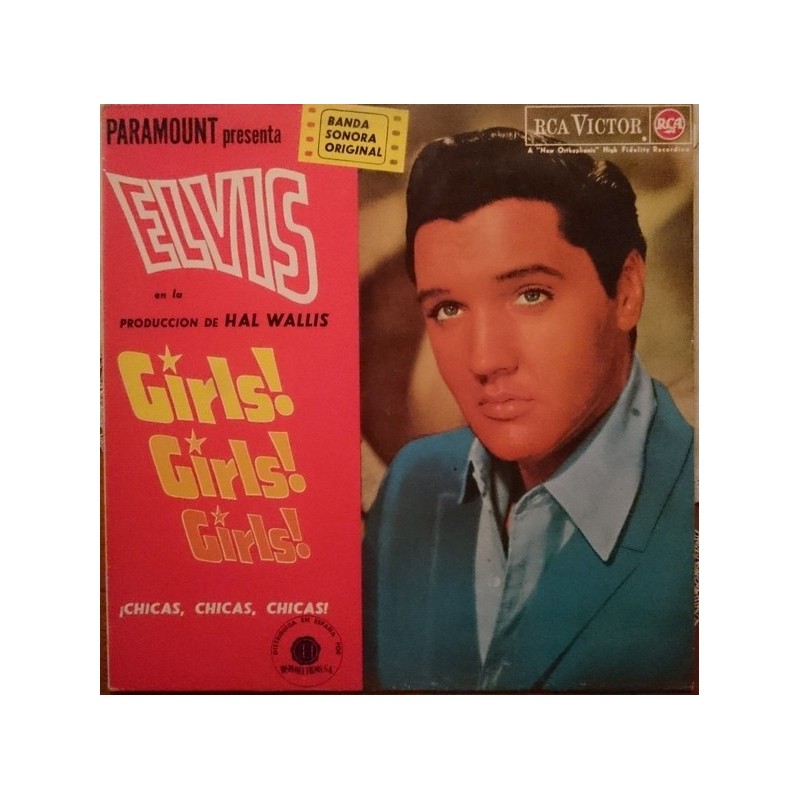 ELVIS PRESLEY - Girls, Girls, Girls LP