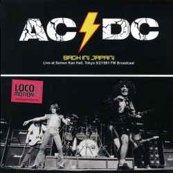 AC/DC - Back In Japan LP