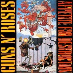 GUNS N' ROSES ‎– Appetite For Destruction LP