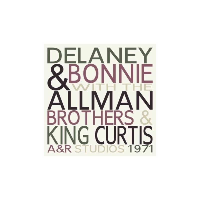 DELANEY & BONNIE - With The Allman Brothers & King Curtis - A&R Studios 1971 LP