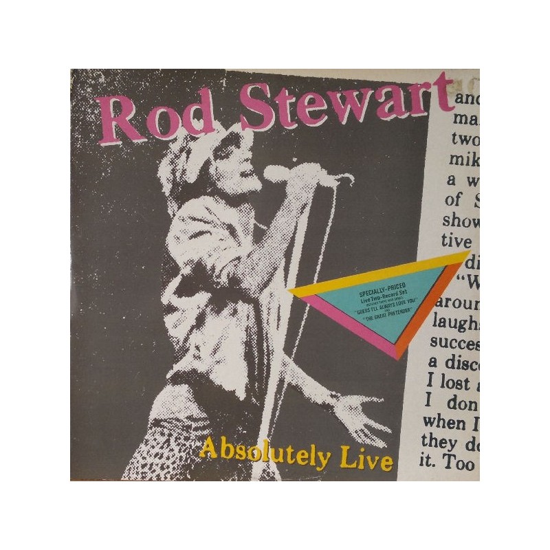 ROD STEWART - Absolutely Live LP