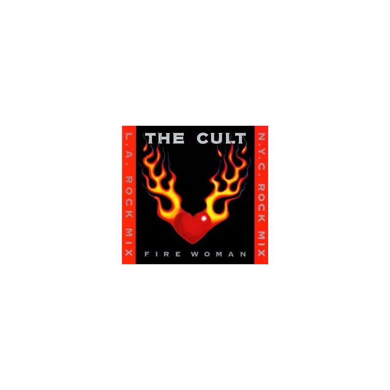 THE CULT - Fire Woman (L.A. Rock Mix / N.Y.C. Rock Mix)12"