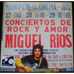 MIGUEL RIOS - Conciertos De Rock Y Amor En Directo LP