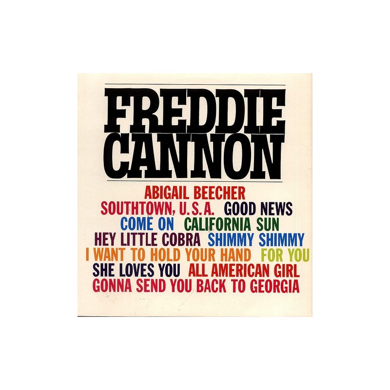 FREDDIE CANNON - Sings His Smash Abigail Beecher And Other Top Hits  LP