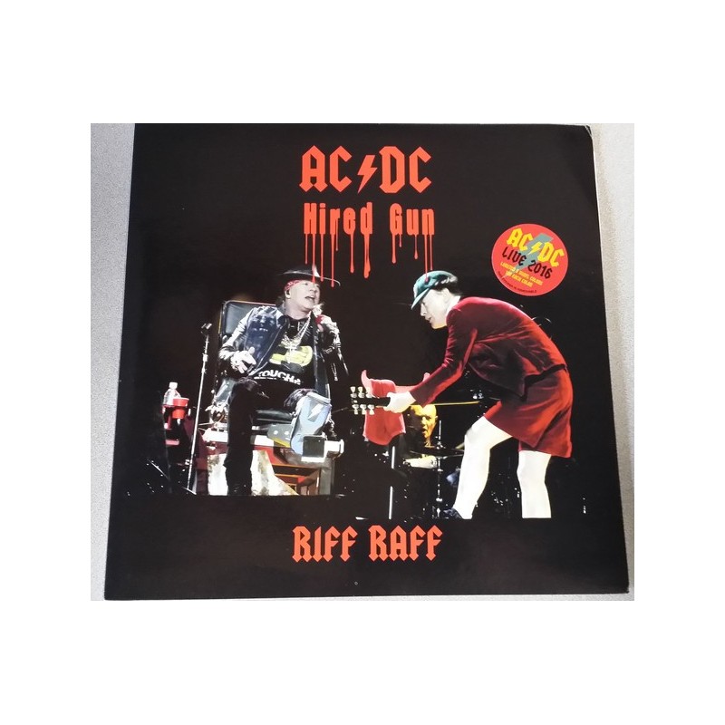 AC/DC - Hired Gun Live 2016 (Riff Raff) LP