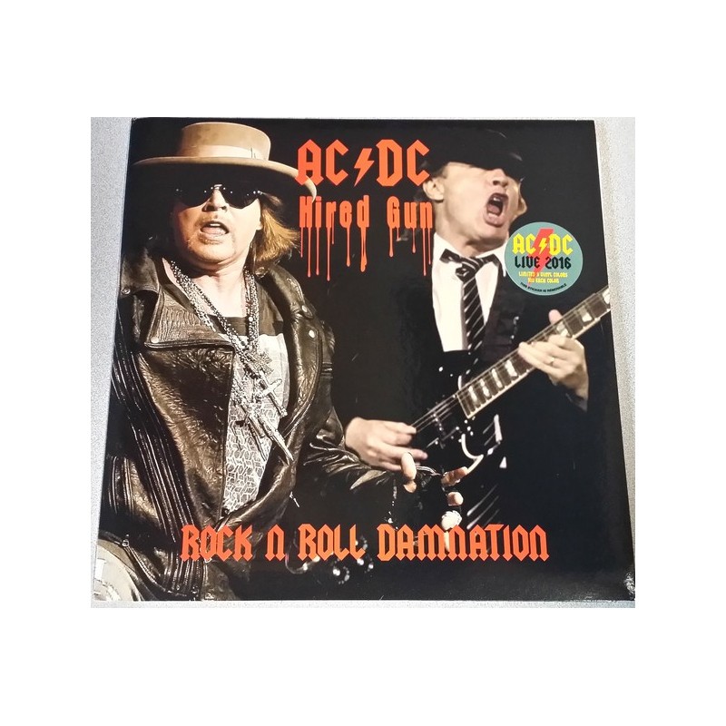 AC/DC - Hired Gun Live 2016 (Rock N Roll Damnation) LP