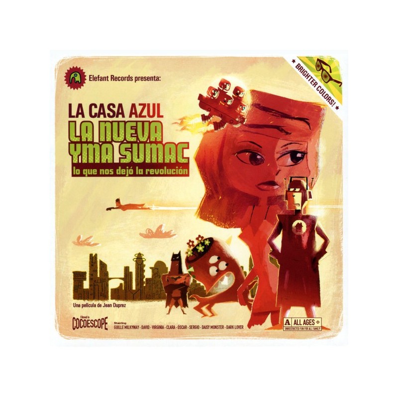 LA CASA AZUL ‎– La Nueva Yma Sumac (Lo Que Nos Dejó La Revolución) CD