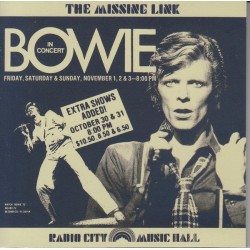 DAVID BOWIE - The Missing Link CD