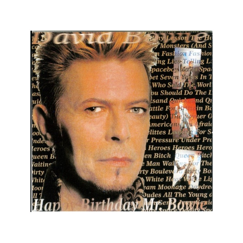DAVID BOWIE - Happy Birthday Mr. Bowie CD