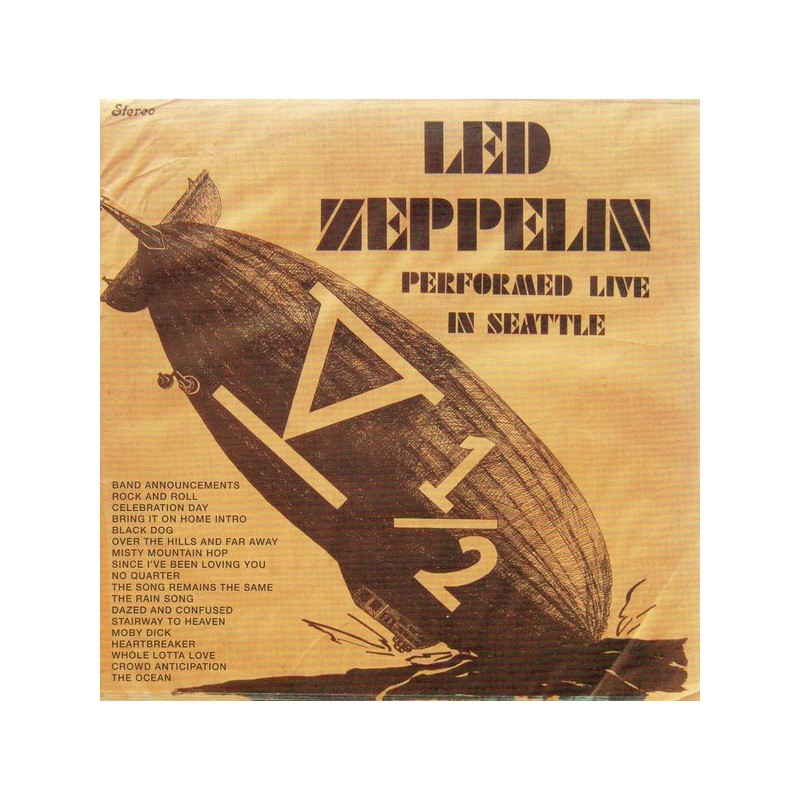 LED ZEPPELIN - Performed Live In Seattle CD