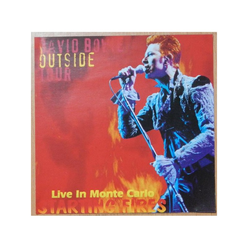 DAVID BOWIE - Starting Fires Live In Monte Carlo CD
