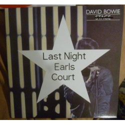 DAVID BOWIE - Last Night Earls Court  LP