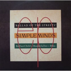 SIMPLE MINDS - Ballad Of The Streets 12"