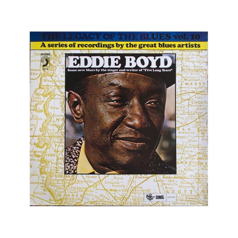 EDDIE BOYD - The Legacy Of The Blues Vol. 10 LP