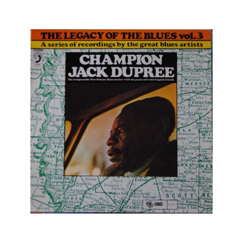 CHAMPION JACK DUPREE - The Legacy Of The Blues Vol. 3 LP