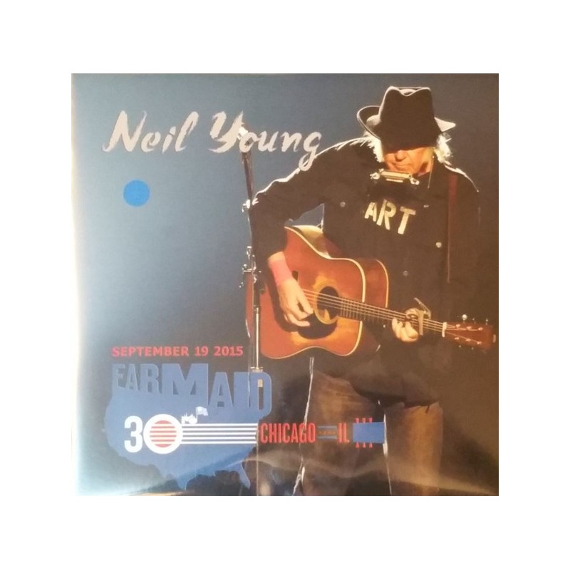 NEIL YOUNG - Farm Aid 2015 LP+DVD