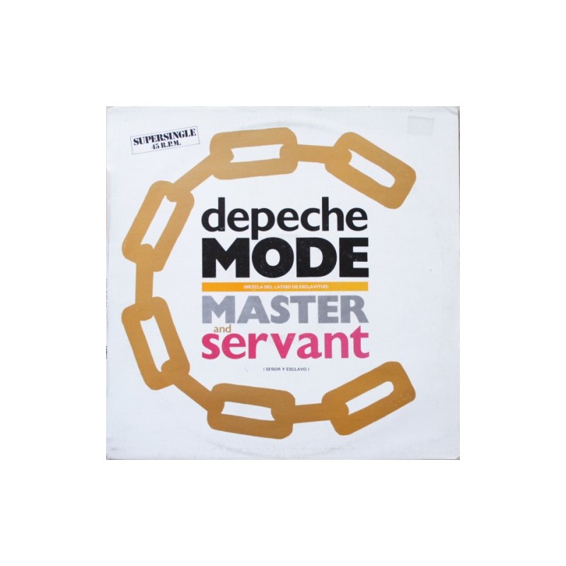 DEPECHE MODE - Master And Servant (Slavery Whip Mix) 12"