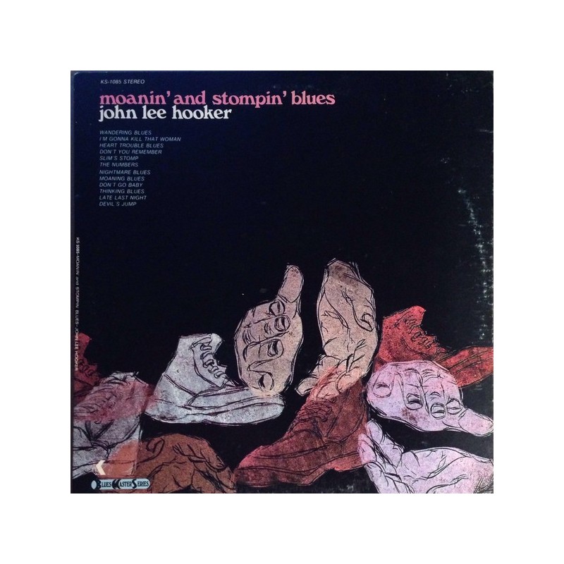 JOHN LEE HOOKER - Moanin' And Stompin' Blues LP