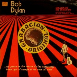 BOB DYLAN - Documento Inedito Grabado En Directo LP