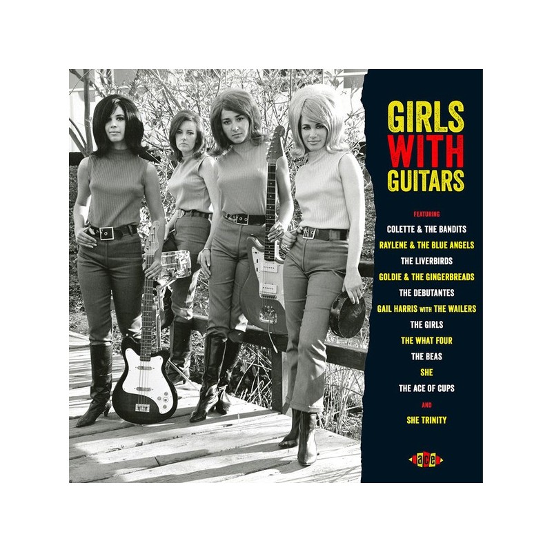 VARIOS - Girls With Guitars LP