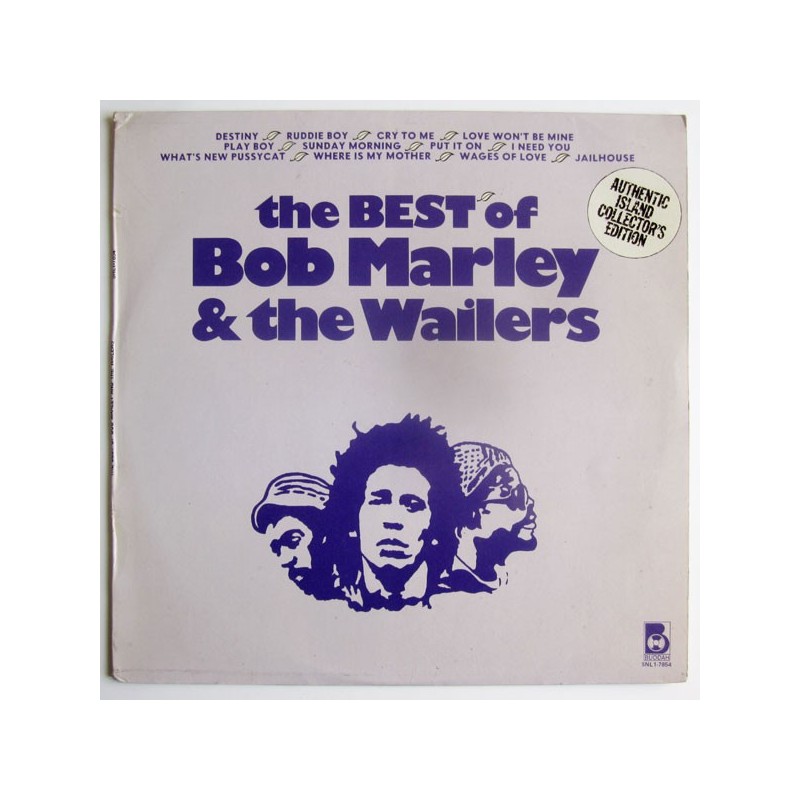 BOB MARLEY & THE WAILERS - Best Of LP