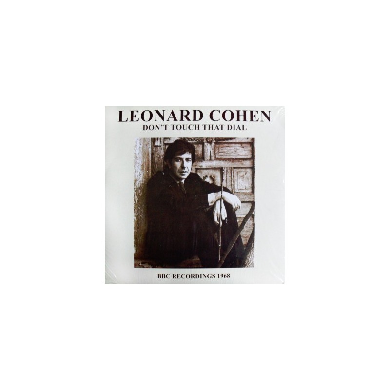 LEONARD COHEN - Don't Touch That Dial - BBC Recordings 1968 LP
