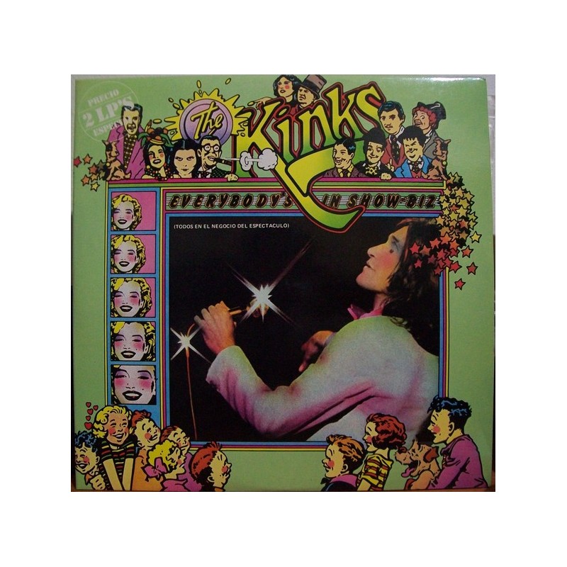 THE KINKS - Everybody's In Show-Biz - Everybody's A Star LP