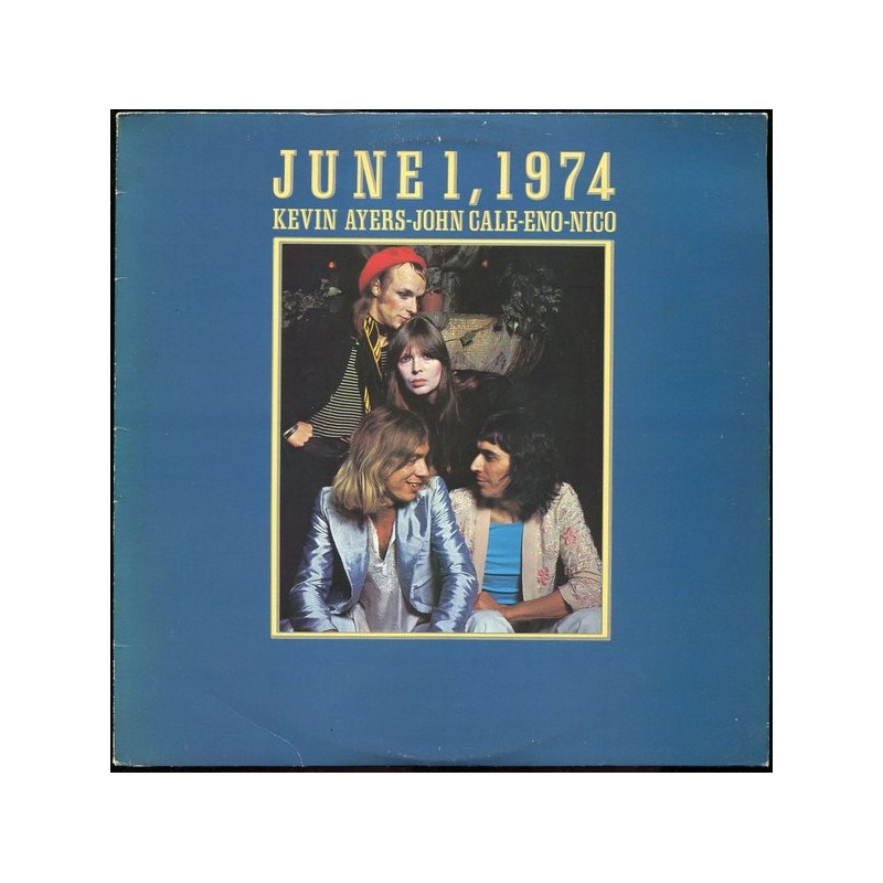 KEVIN AYERS, JOHN CALE, ENO & NICO - June, 1, 1974  LP