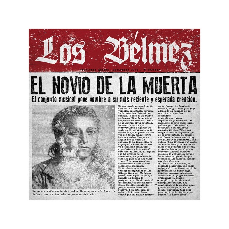 LOS BELMEZ - El Novio De La Muerta CD