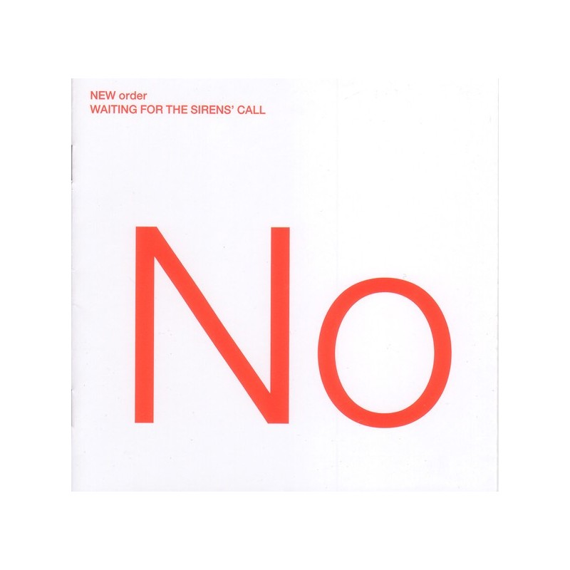 NEW ORDER - Waiting For The Sirens' Call CD