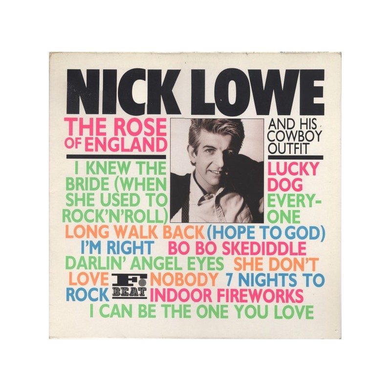 NICK LOWE - The Rose Of England  LP