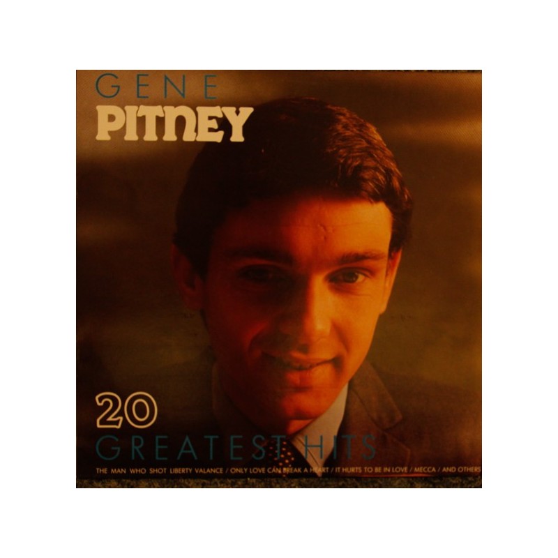 GENE PITNEY - 20 Greatest Hits LP
