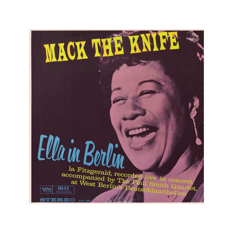 ELLA FITZGERALD - Mack The Knife - Ella In Berlin LP