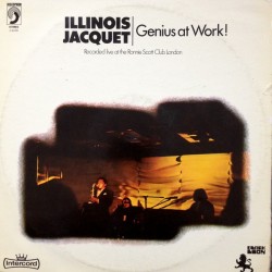 ILLINOIS JACQUET - Genius At Work LP