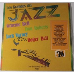 DON ROBERTS, ROGER BELL, GRAEME BELL, JACK VARNEY ‎– Los Grandes Del Jazz 76