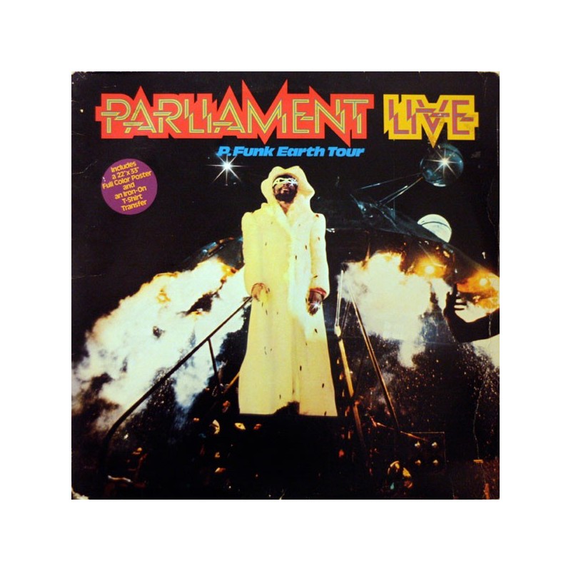 PARLIAMENT - Live, P.Funk Earth Tour  LP 