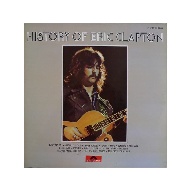 ERIC CLAPTON -  History Of LP