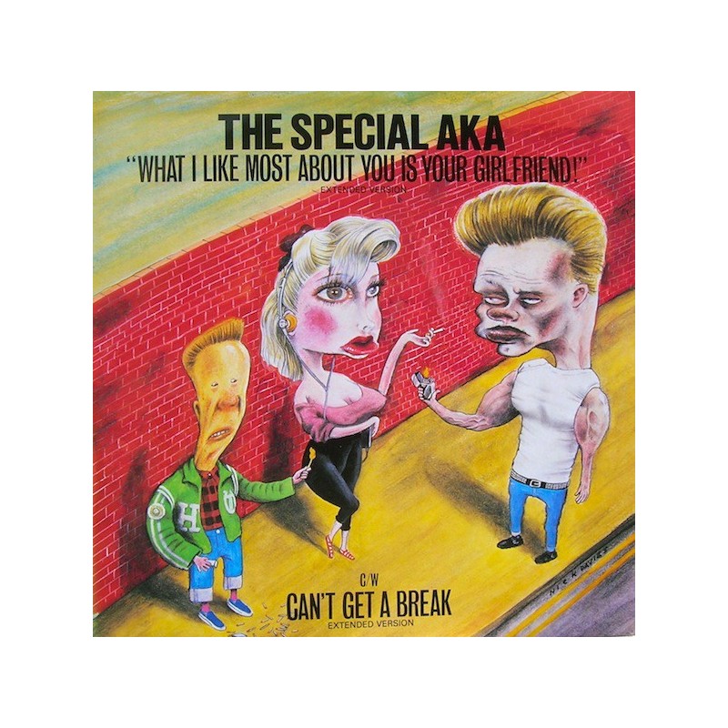 SPECIAL AKA - What I Like Most About You Is Your Girlfriend 12" (Original)
