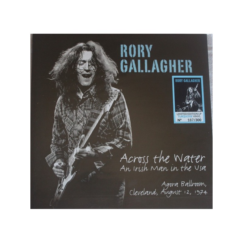 RORY GALLAGHER - Across The Water - An Irish Man In The USA 1974 LP