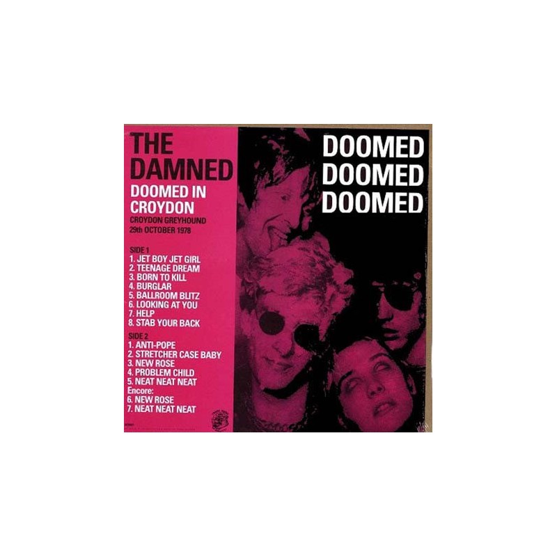 THE DAMNED - Doomed In Croydon LP