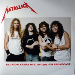 METALLICA - Reunion Arena Dallas 1989 - FM Broadcast LP